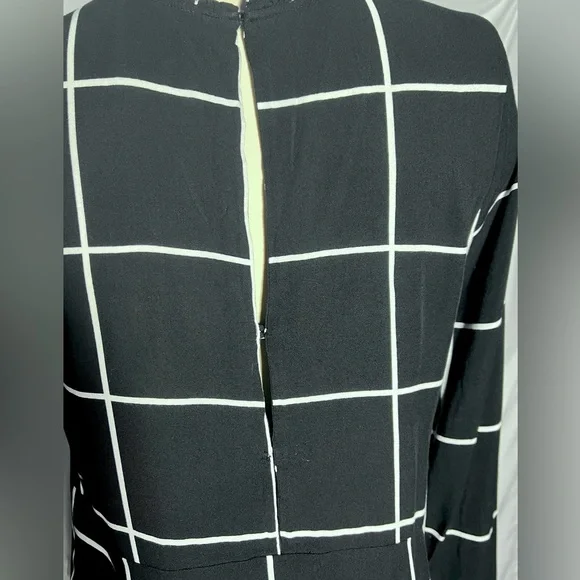 H&M long sleeve shirt dress high neck - Picture 8 of 10